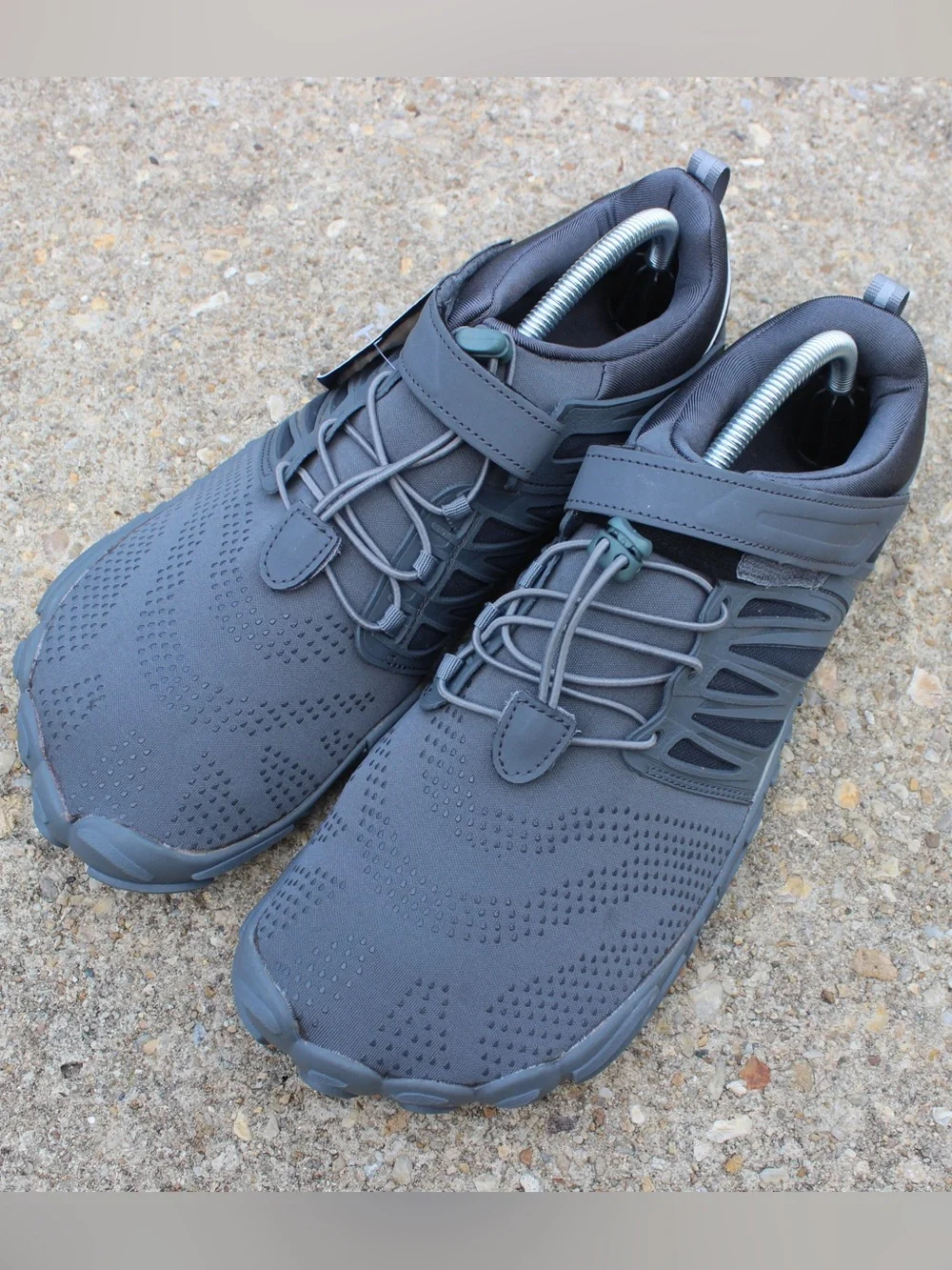 EVGLOW Barefoot Grey Trail Running Shoes Sz 46 (12-12.5)